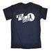 123t Men's Work Rest Baseball Funny T-Shirt