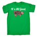 123t Men's It's All Good Pig Design Funny T-Shirt