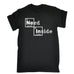 123t Men's Nerd Inside Periodic Table Design Funny T-Shirt