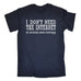 123t Men's I Don't Need The Internet Boyfriend Knows Everything Funny T-Shirt