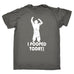 123t Men's I Pooped Today ! Funny T-Shirt