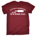 123t Men's It's Not A Hangover, It's Wine Flu Funny T-Shirt