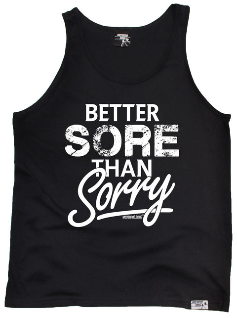 Personal Best Better Sore Than Sorry Running Vest Top