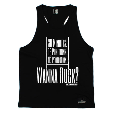 Up And Under Wanna Ruck ? Rugby Men's Tank Top