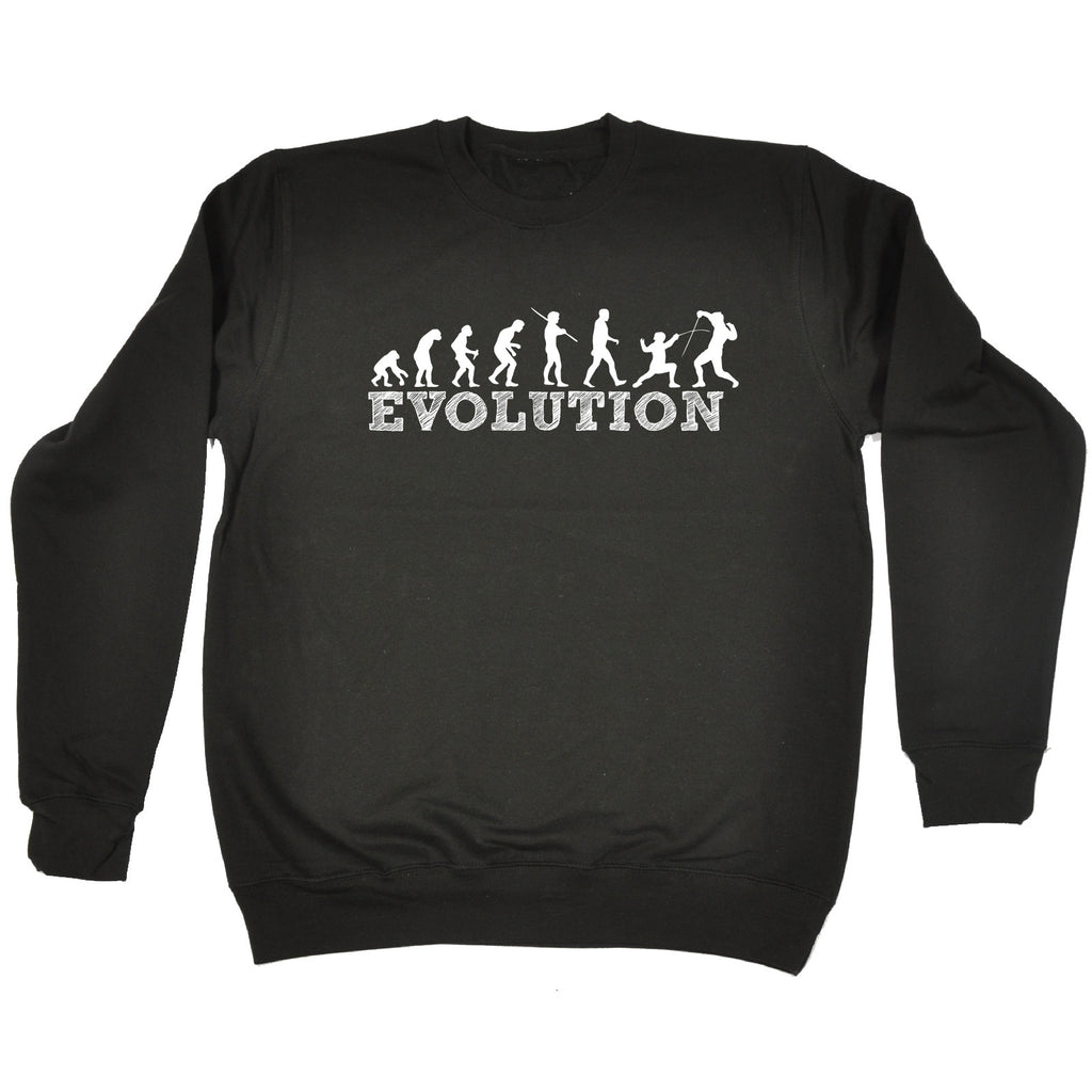 123t Evolution Fencing Funny Sweatshirt