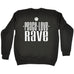 123t Peace Love Rave Funny Sweatshirt