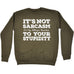 123t It's Not Sarcasm To Your Stupidity Funny Sweatshirt