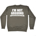 123t I'm Not Arguing I'm Simply Explaining Why I'm Right Funny Sweatshirt