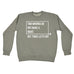 123t Two Wrongs Do Not Make A Right But Three Lefts Do Funny Sweatshirt