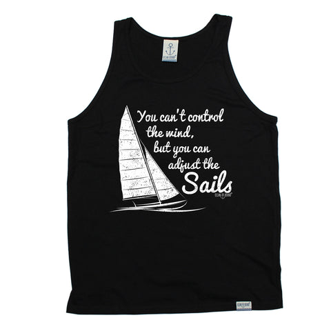 Ocean Bound Can't Control The Wind Can Adjust The Sails Vest Top