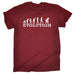 123t Men's Evolution Paintballer Funny T-Shirt