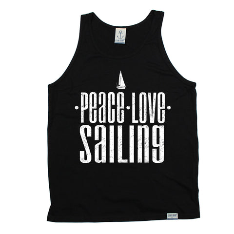 Ocean Bound Peace Love Vest Top